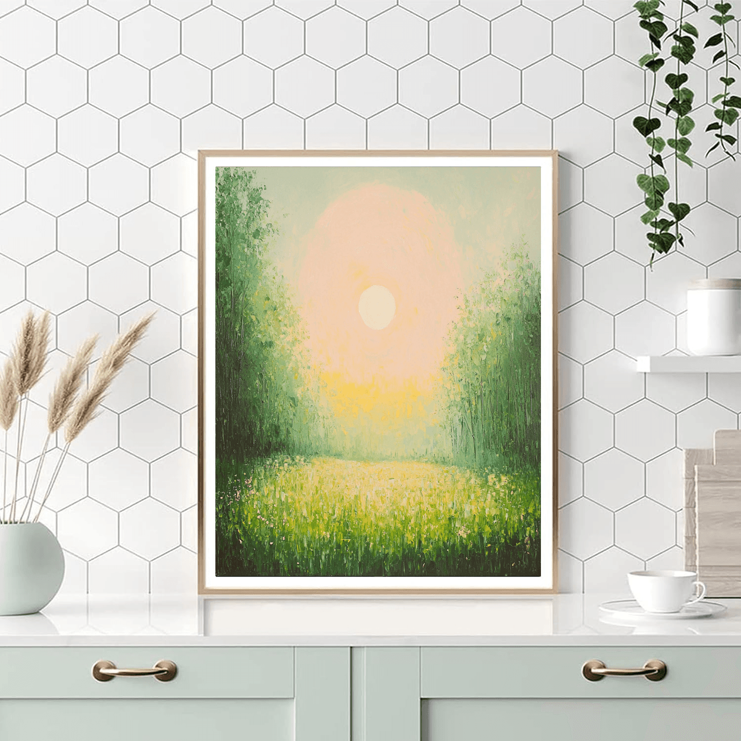 Claude Monet Inspired Pastel Serenity  Paint By Number