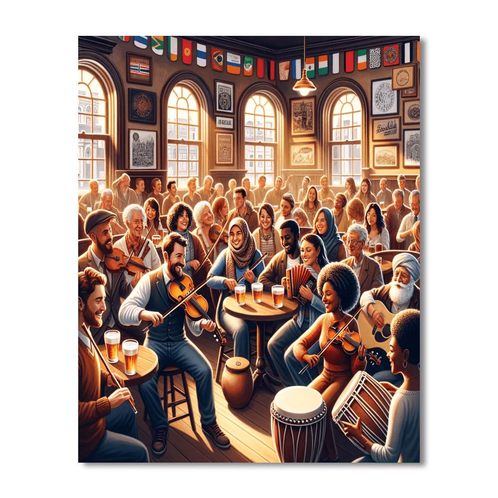 Ennis Trad Festival - Ireland Paint By Number