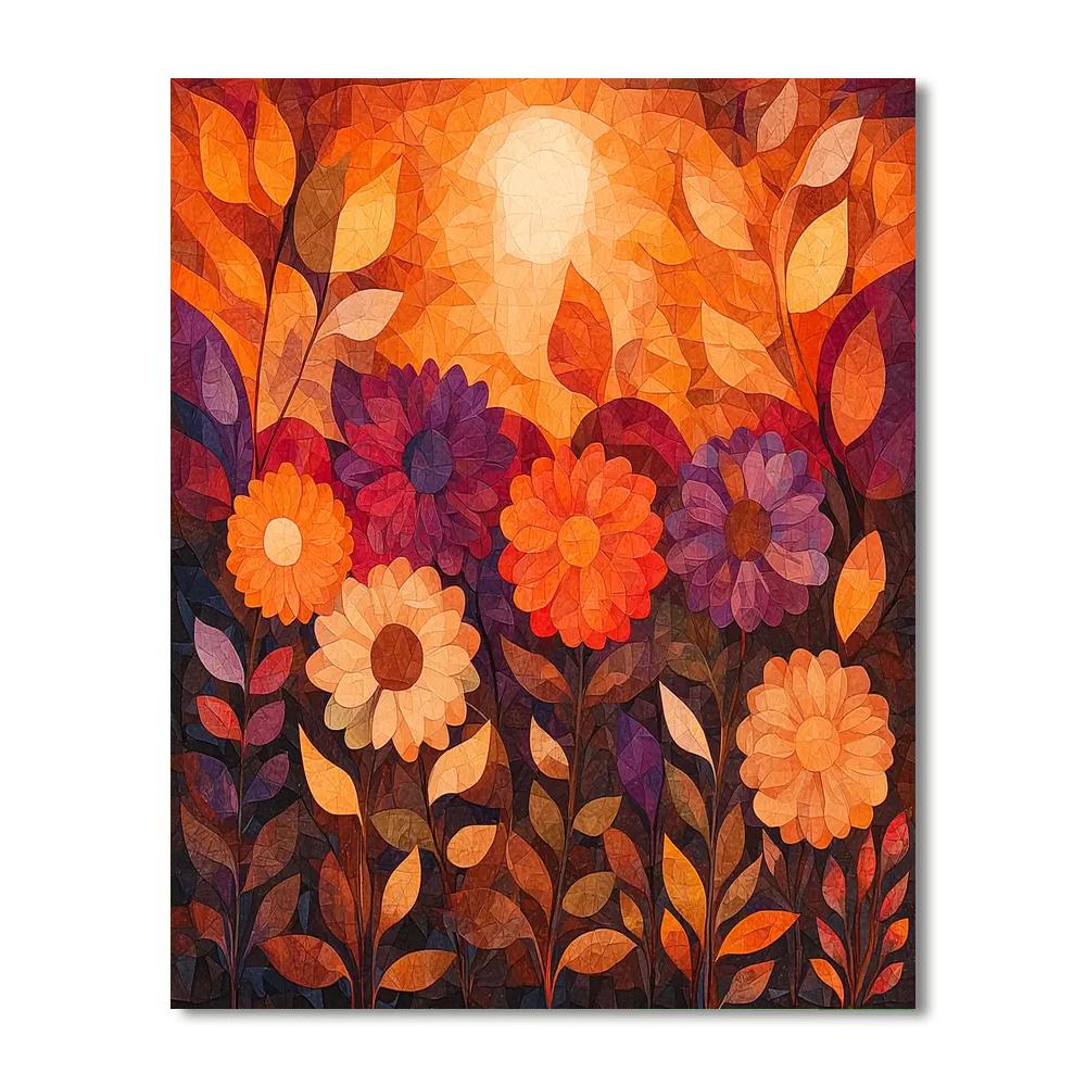 Frida Kahlo Inspired Patterns Of Memory  Numbered Painting Kits