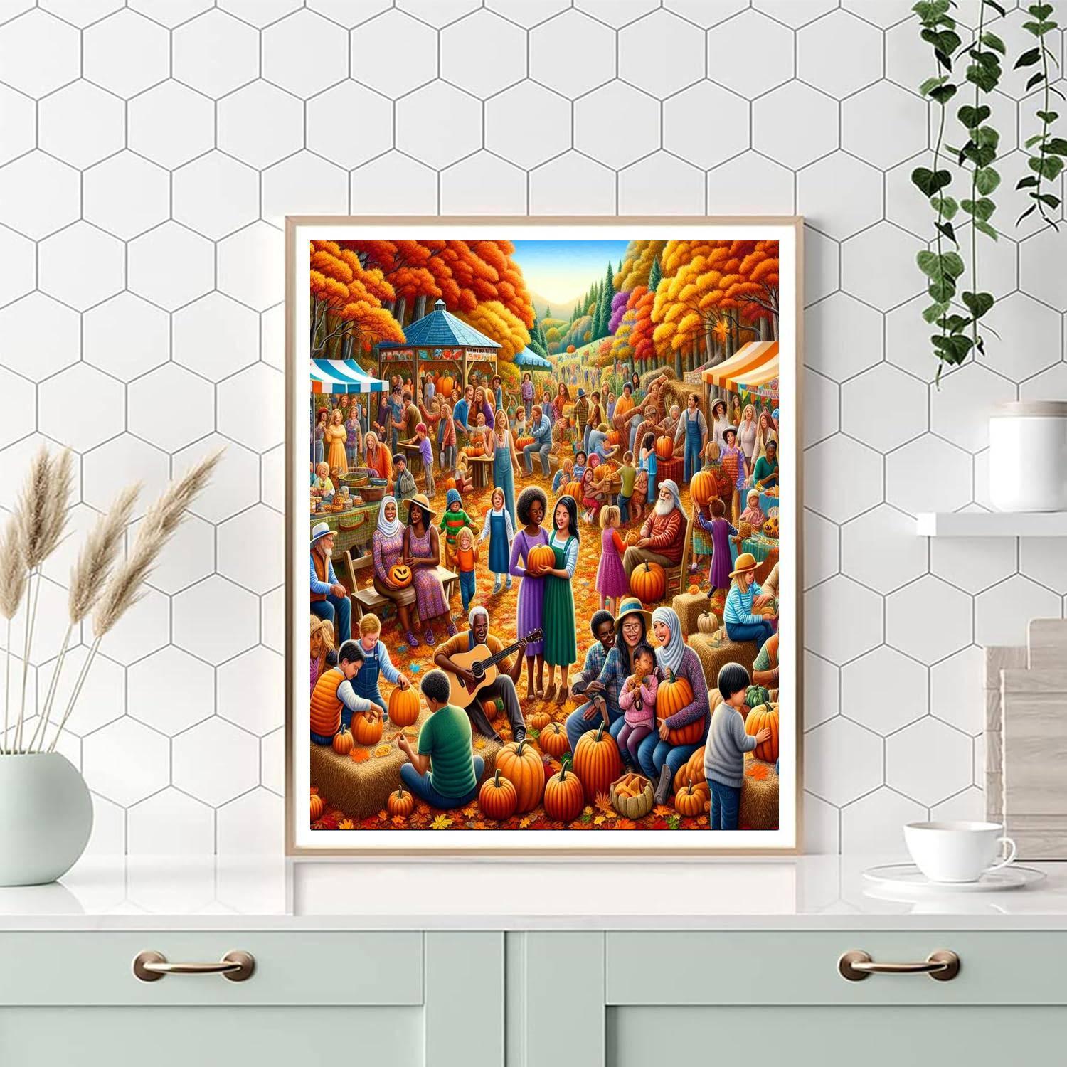 Festifall Number Painting