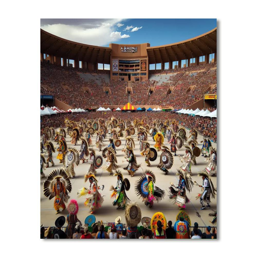 The Gathering Of Nations - United States DIY Paint By Numbers