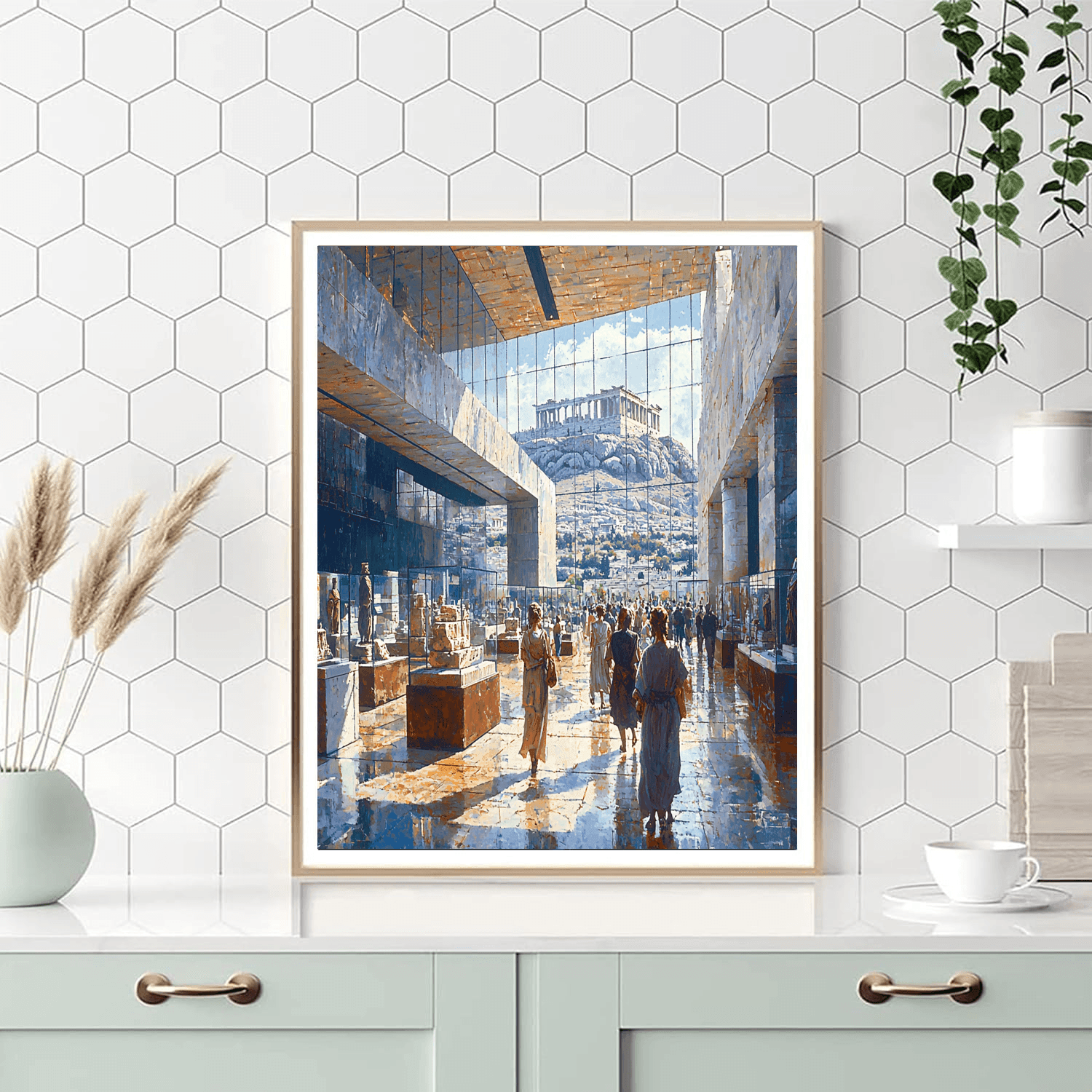 Acropolis Museum Numbered Painting Kits
