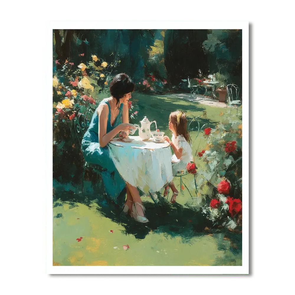 Breezy Garden Tea Paint By Color