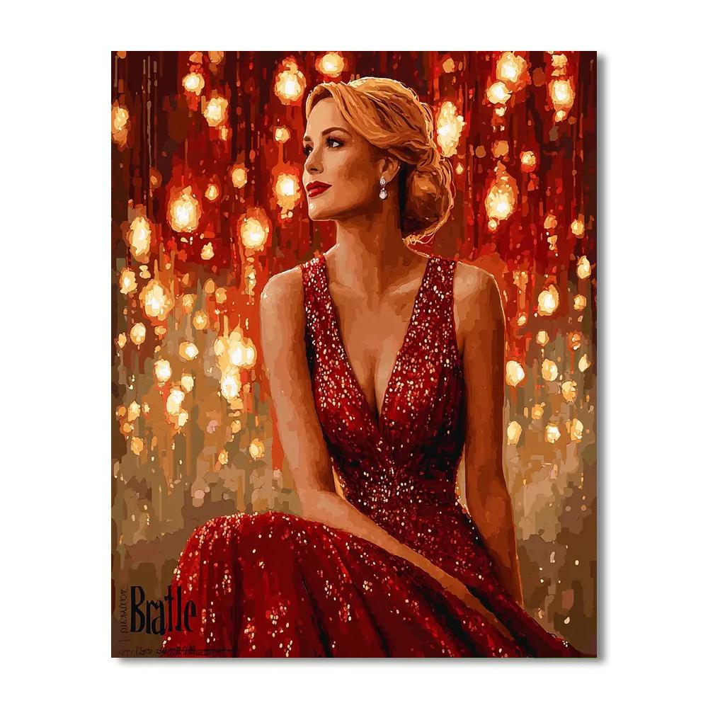 Jessica Chastain: The Artistry Of A Versatile Talent Numbered Painting Kits