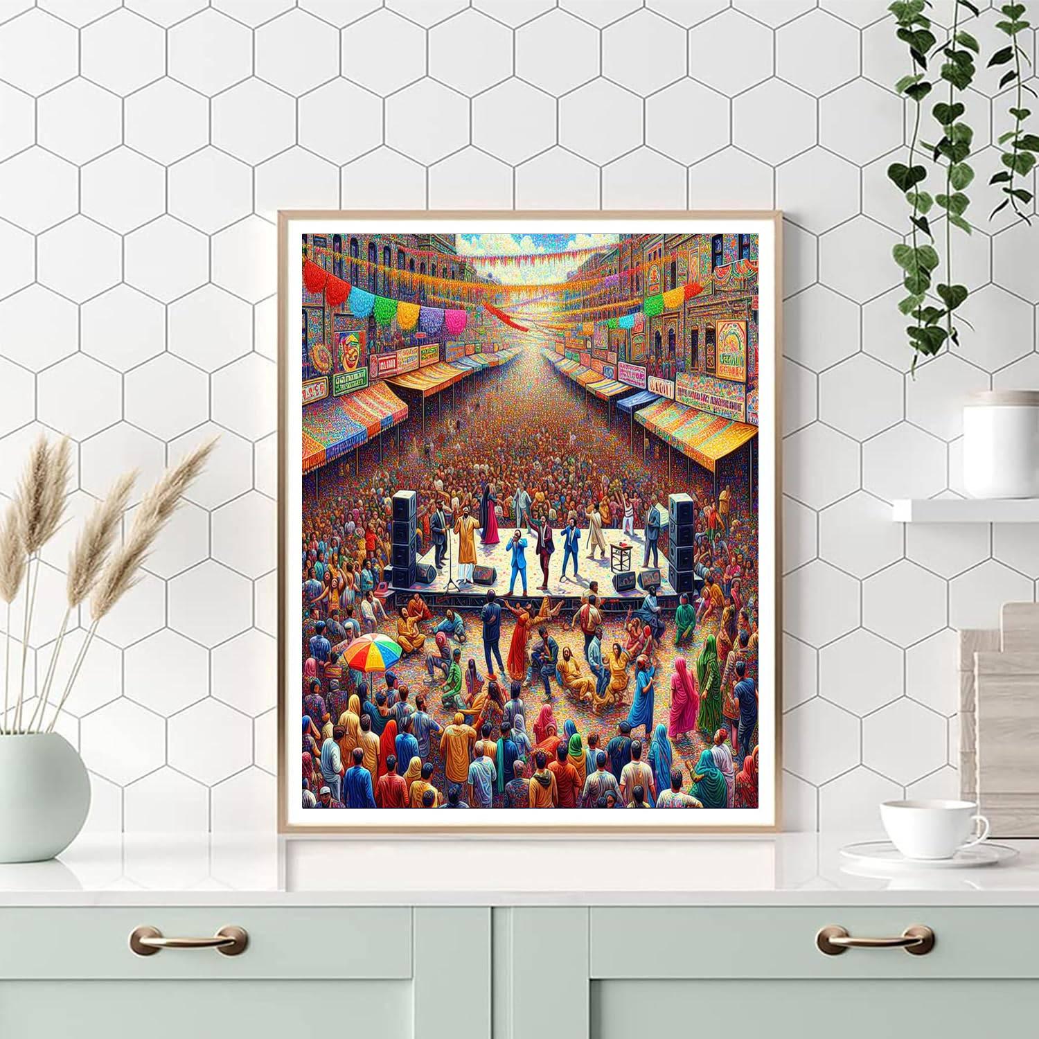 Montreal's Just For Laughs Festival - Canada Paint By Numbers Kits