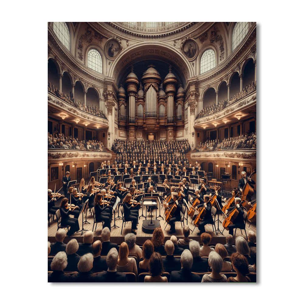 Enescu Festival - Romania Paint By Number