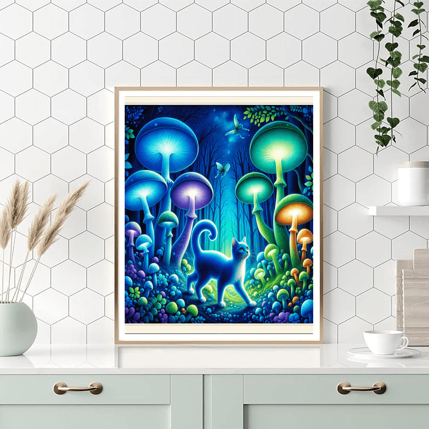 Mystical Cat Adventure Paint By Number