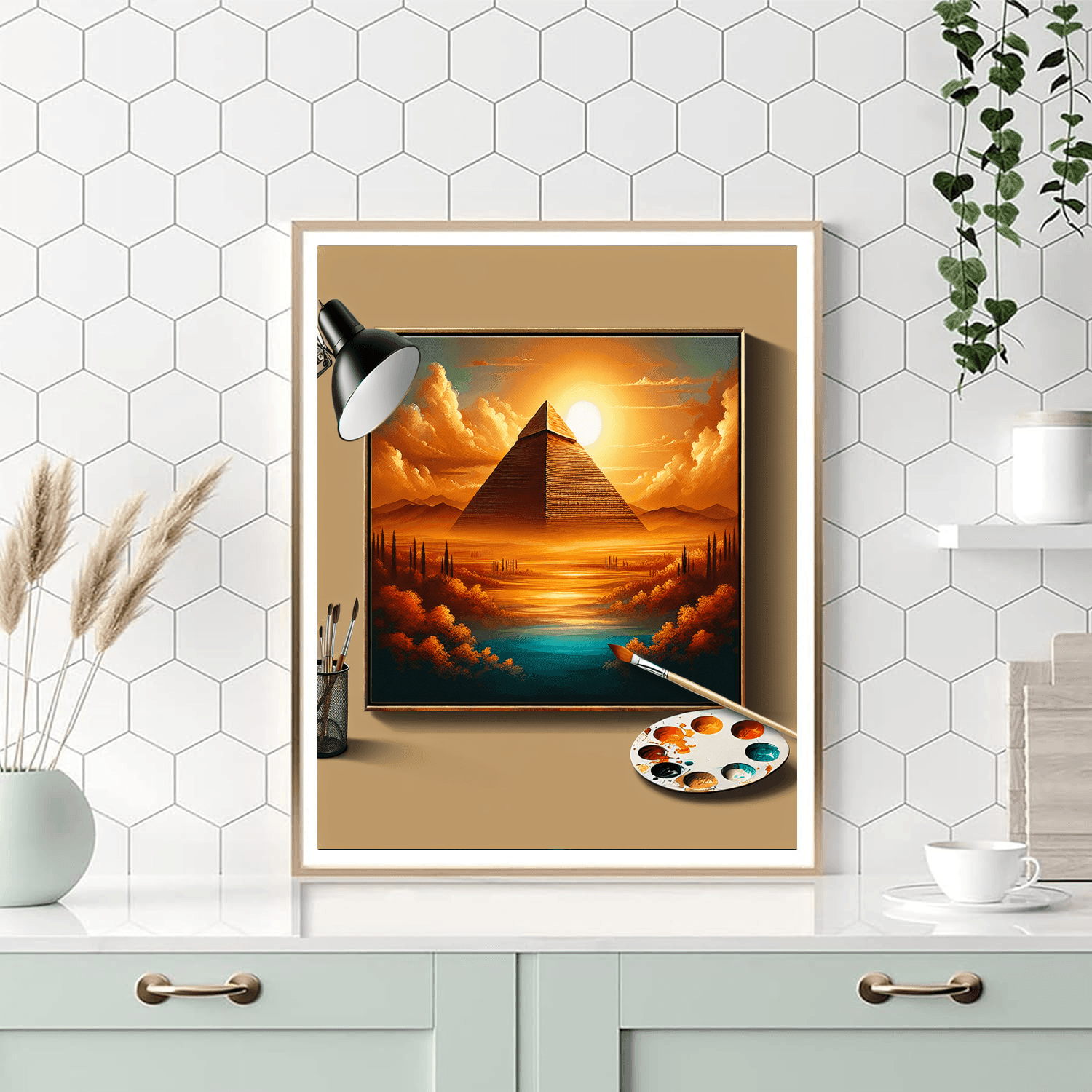 Ancient Egyptian Mystique DIY Paint By Numbers