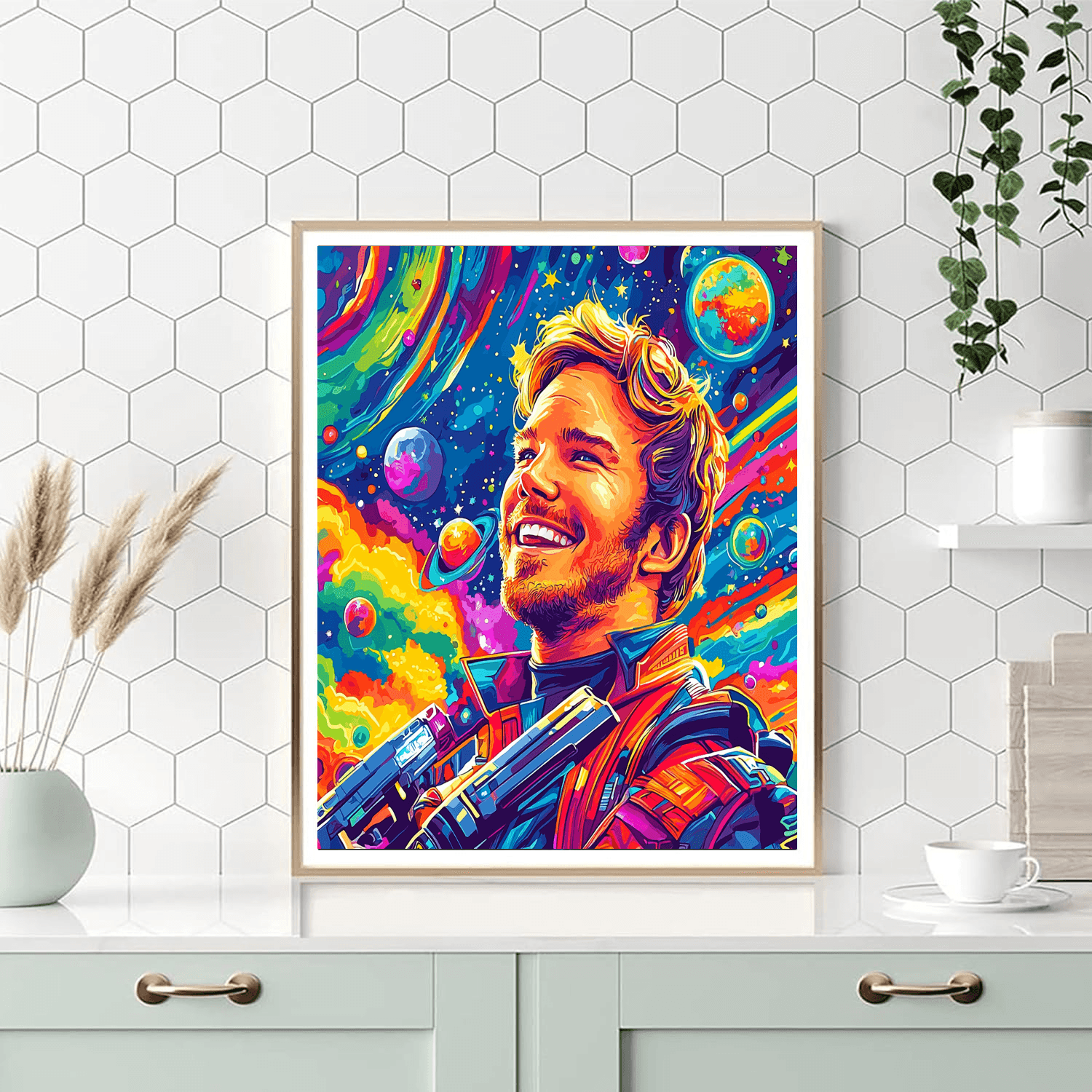 Chris Pratt: The Playful Spirit Of Star-lord Painting Number Kit