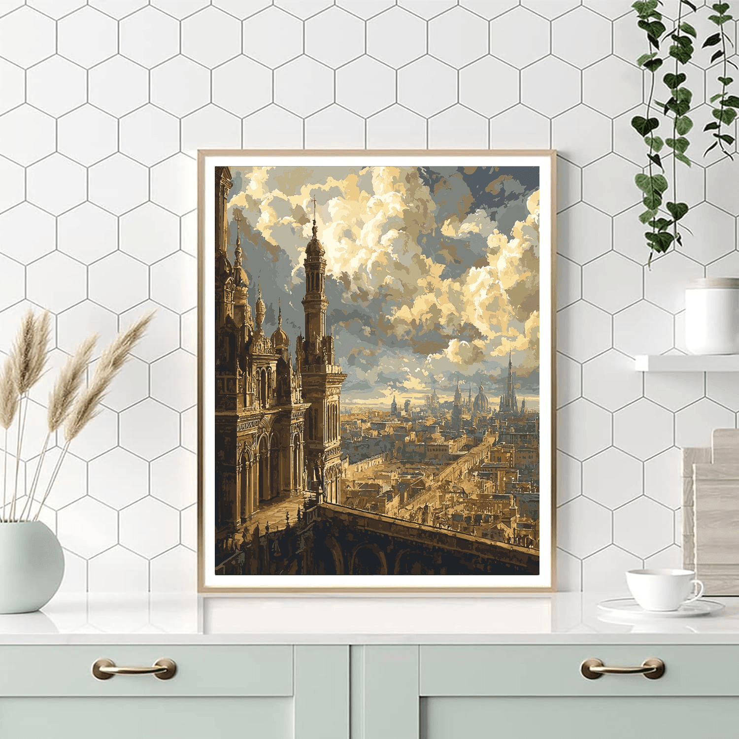 Leonardo Da Vinci Inspired Renaissance Dreams  Paint By Numbers