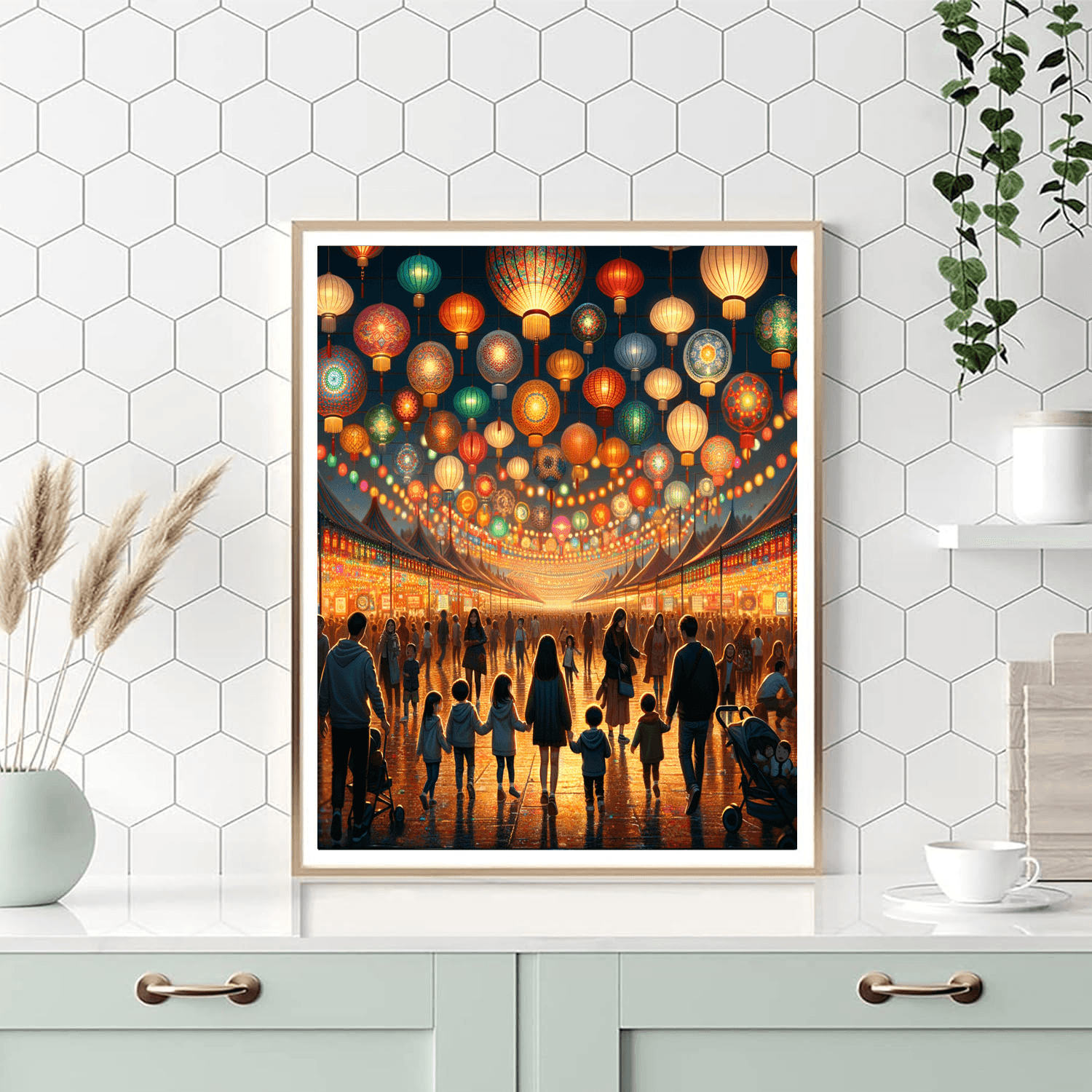 Shenzhen Lantern Festival Paint By Numbers Kits