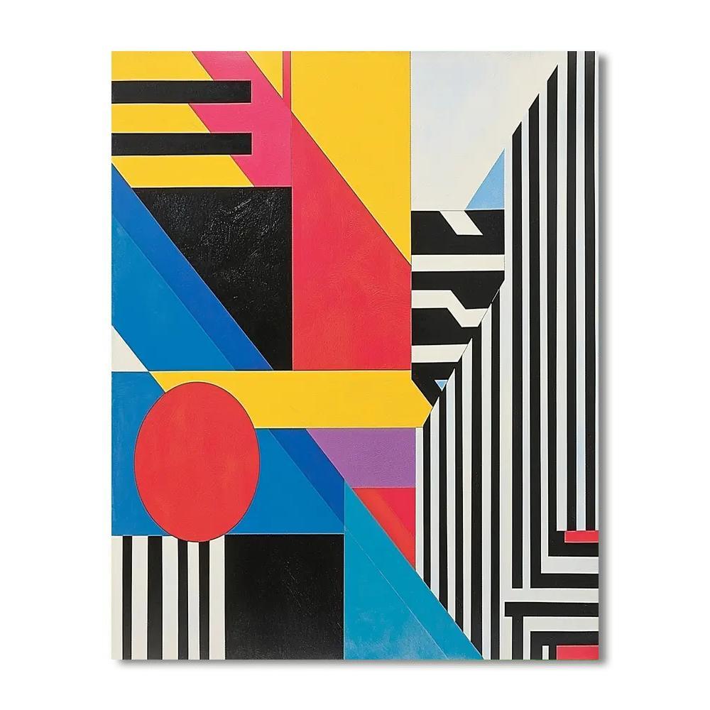 Henri Matisse Inspired Jazz Of Shapes  Paint By Number