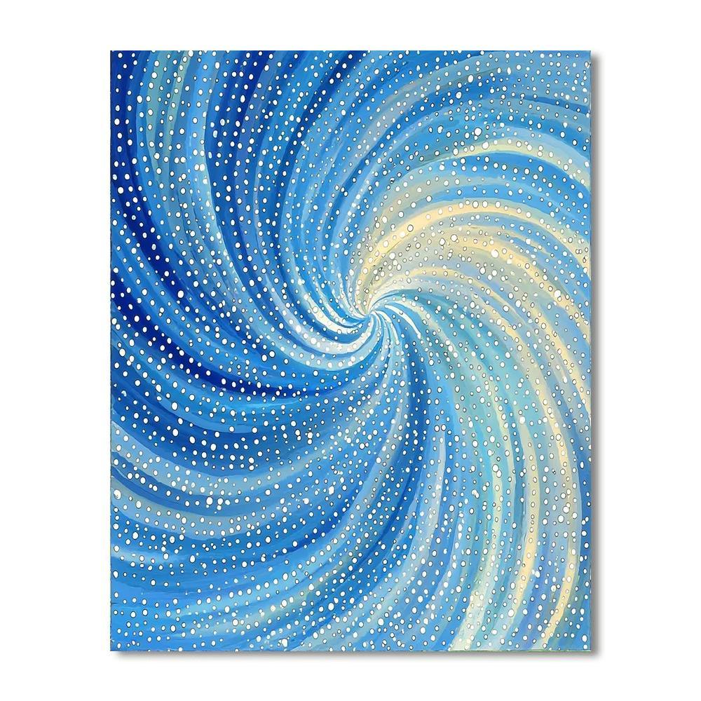 Georges Seurat Inspired Ethereal Whirl  Paint By Numbers Kits