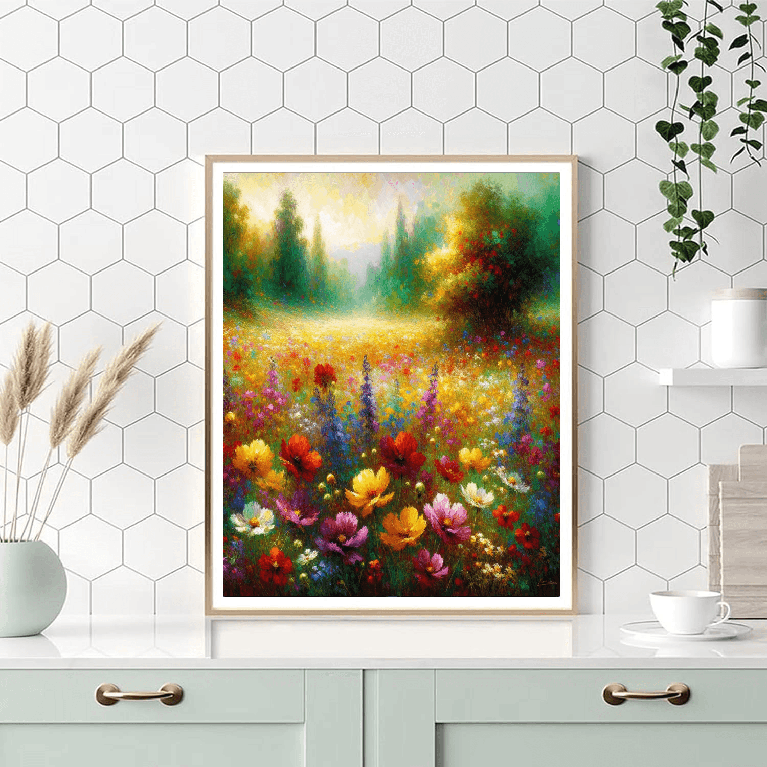 A Symphony Of Wildflowers Paint By Color