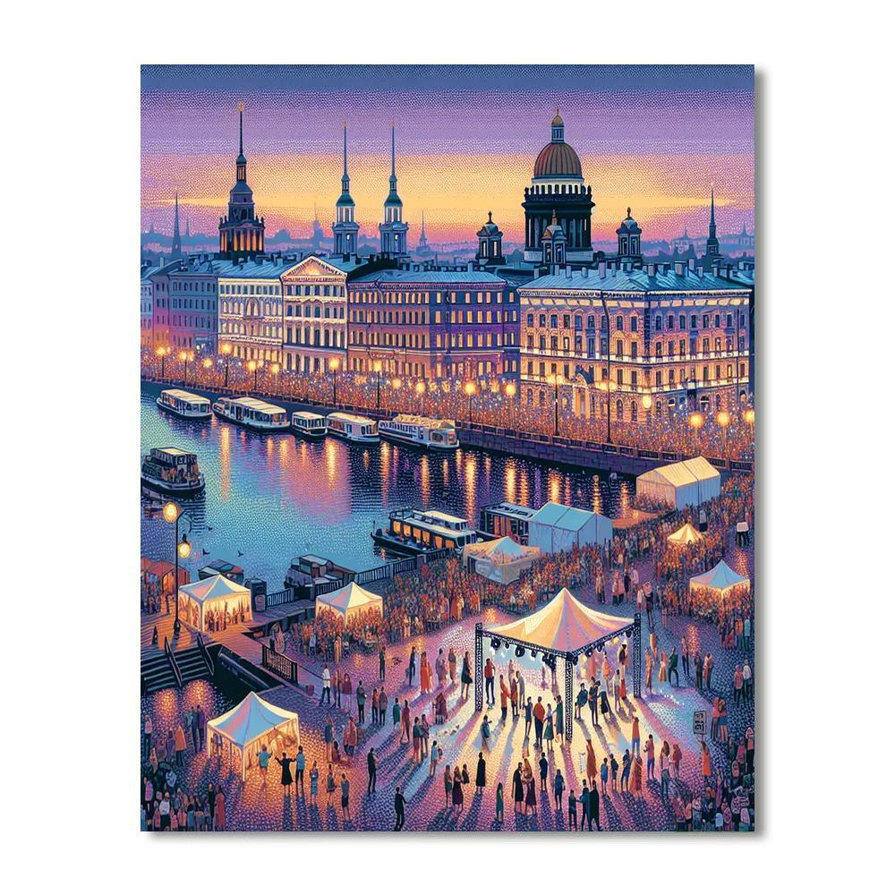 The White Night - Russia DIY Paint By Numbers