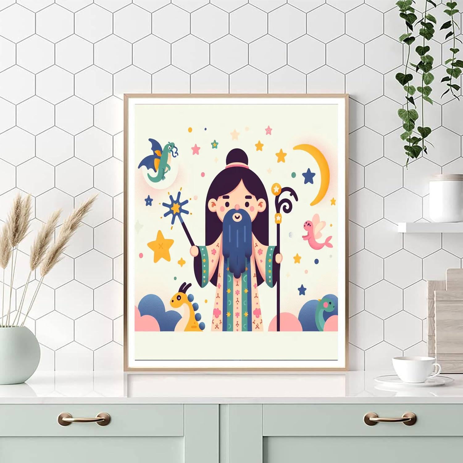 Wonderful Wizard Paint By Number