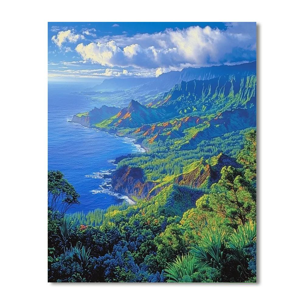 Jeju Volcanic Island - South Korea Paint By Color