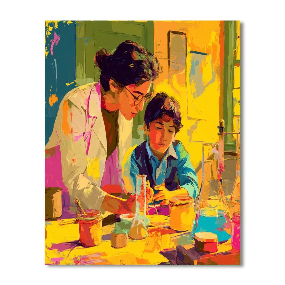 Mommy's Little Scientist Paint By Numbers Kits
