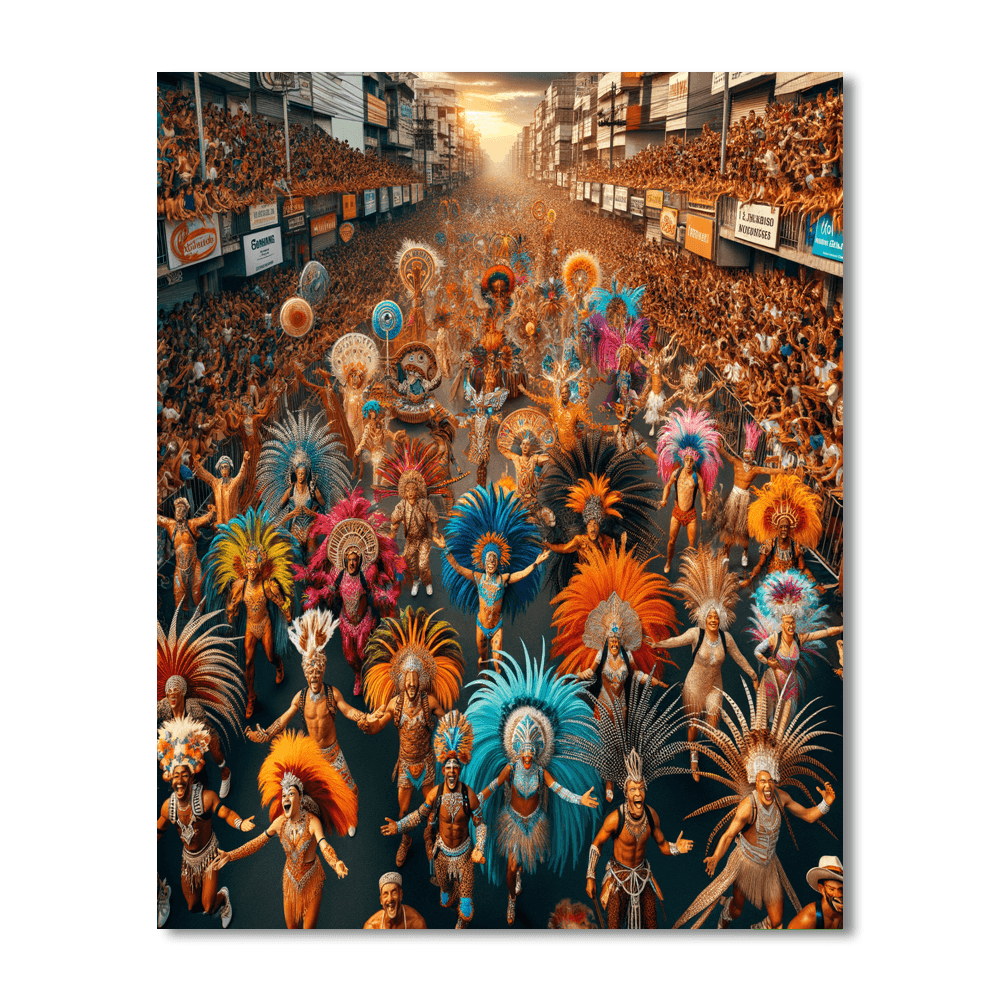 Carnival Of Cádiz - Spain Paint By Color