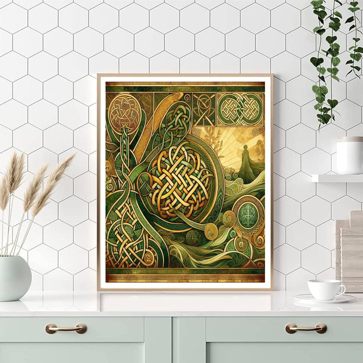 Historic Celtic Traditions Paint By Numbers