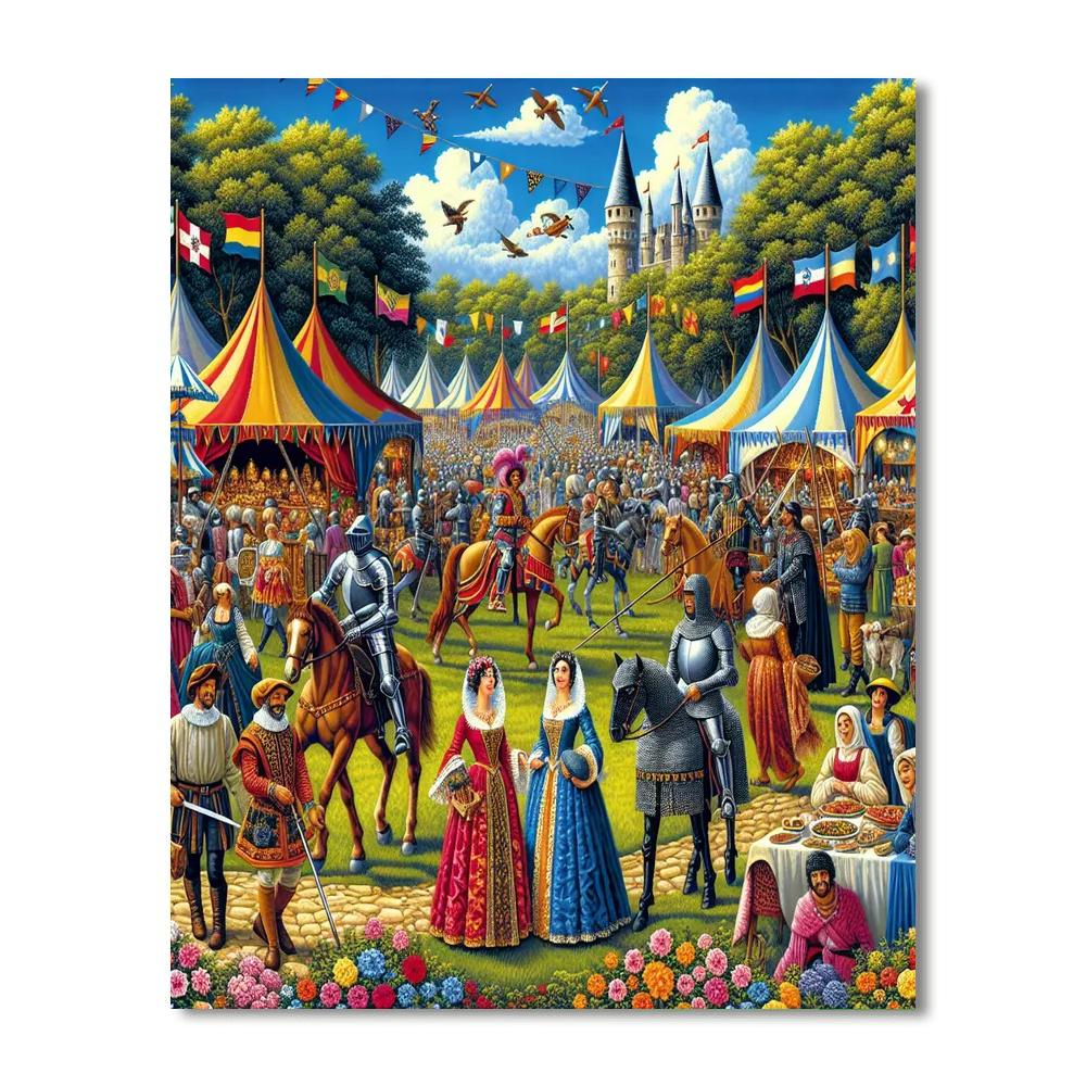 Camelot Days Medieval Festival - United States Paint By Number