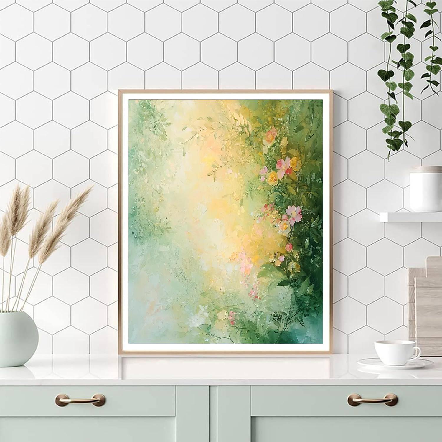 Leonardo Da Vinci Inspired Harmonics Of Nature  DIY Paint By Numbers