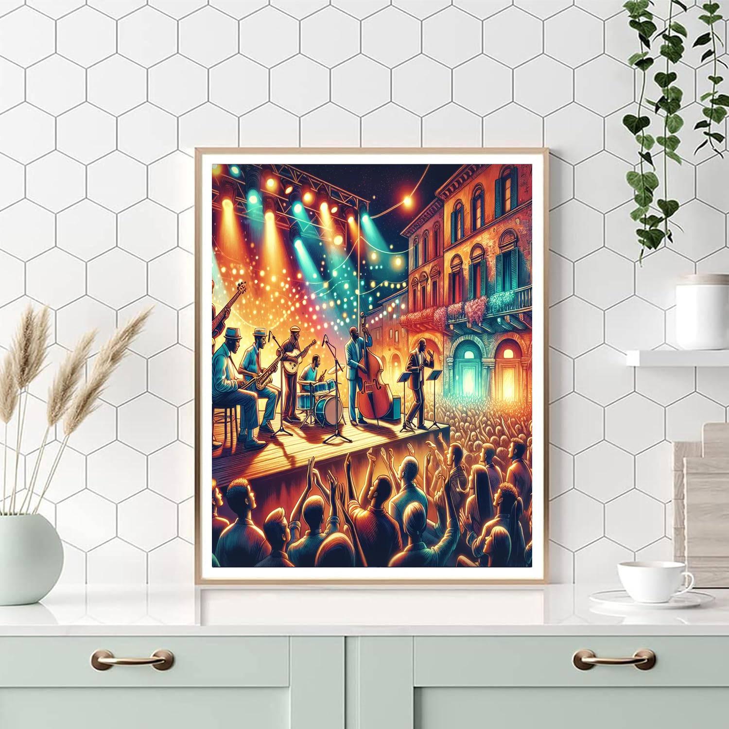 Bologna Jazz Festival Paint By Color