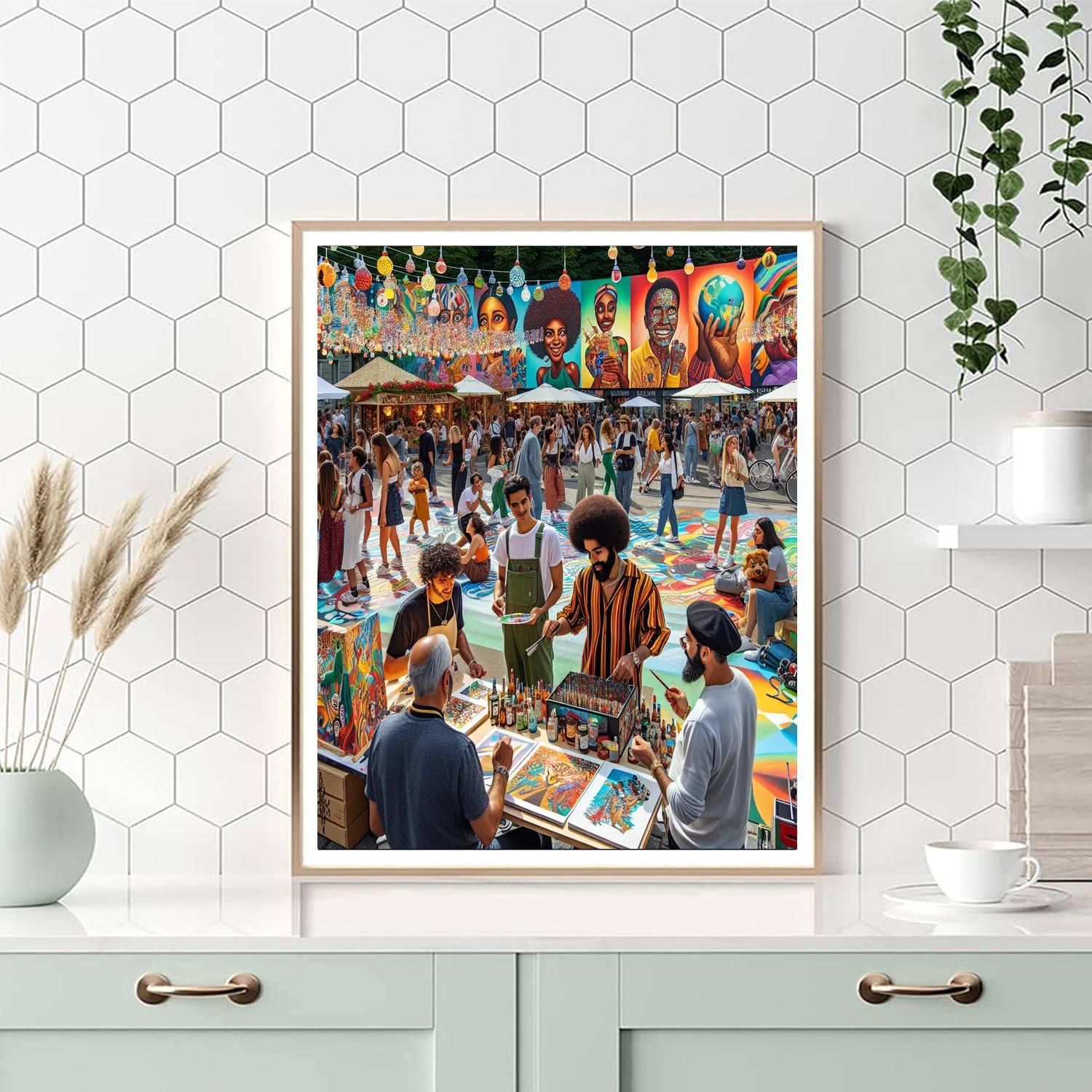 Zürich Festival - Switzerland - DIY Painting By Numbers Kit - Artistry Rack