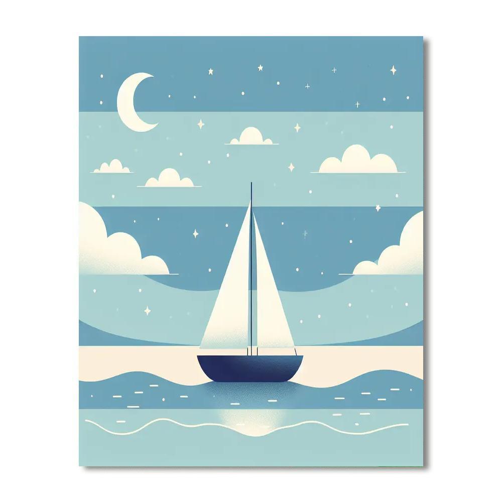 Dreamy Ocean Journey Numbered Painting Kits