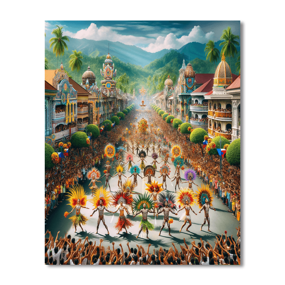 Pintaflores Festival - Philippines Numbered Painting Kits