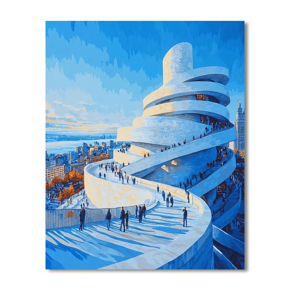 The Guggenheim Museum DIY Paint By Numbers