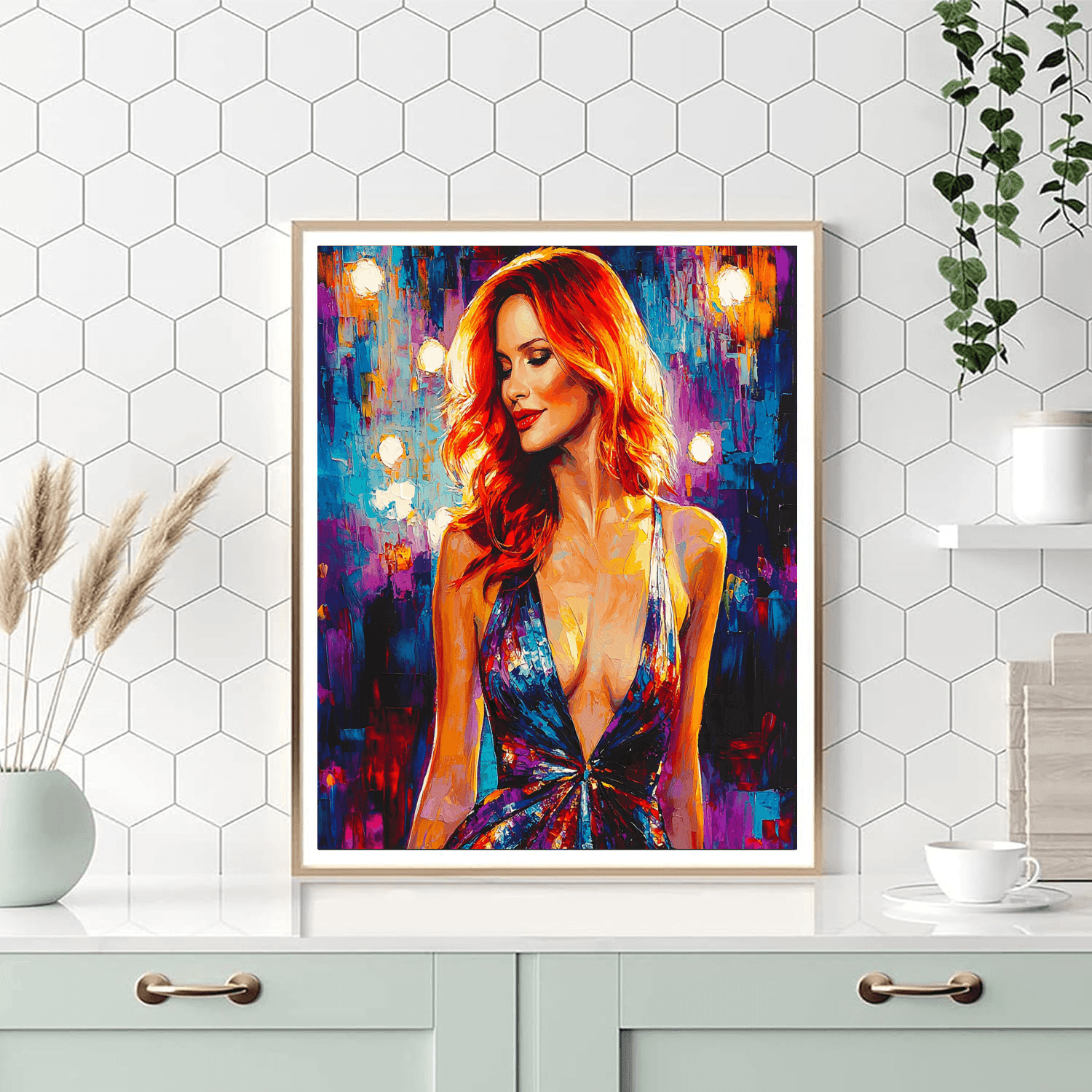 Jessica Chastain: The Light In The Darkness Paint By Numbers Kits