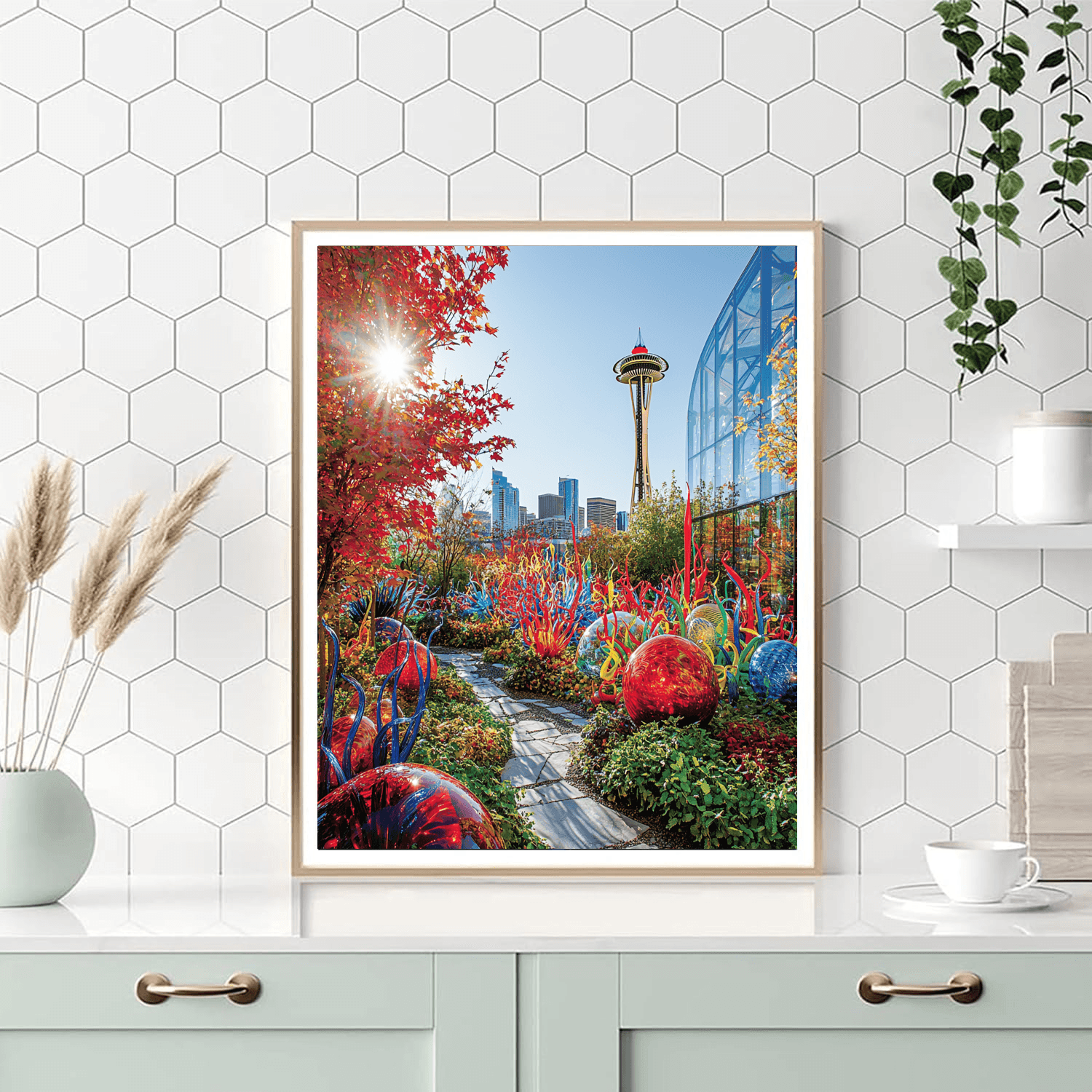 Chihuly Garden And Glass - Seattle Painting Number Kit