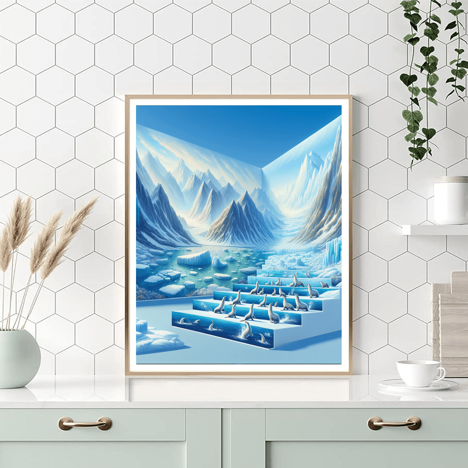 Majestic Polar Wonderland Paint By Numbers Kits