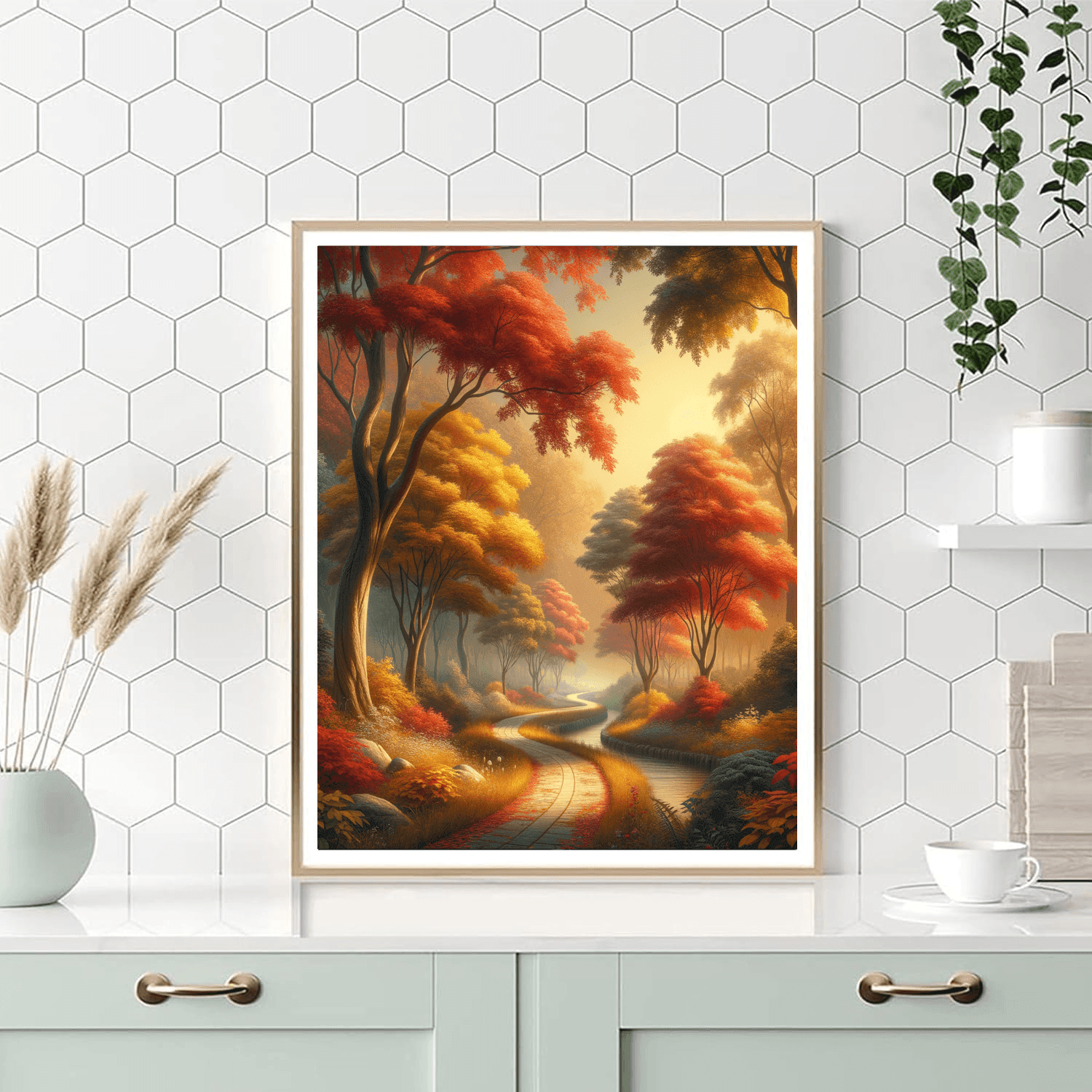 Radiant Autumn Hues Paint By Numbers Kits