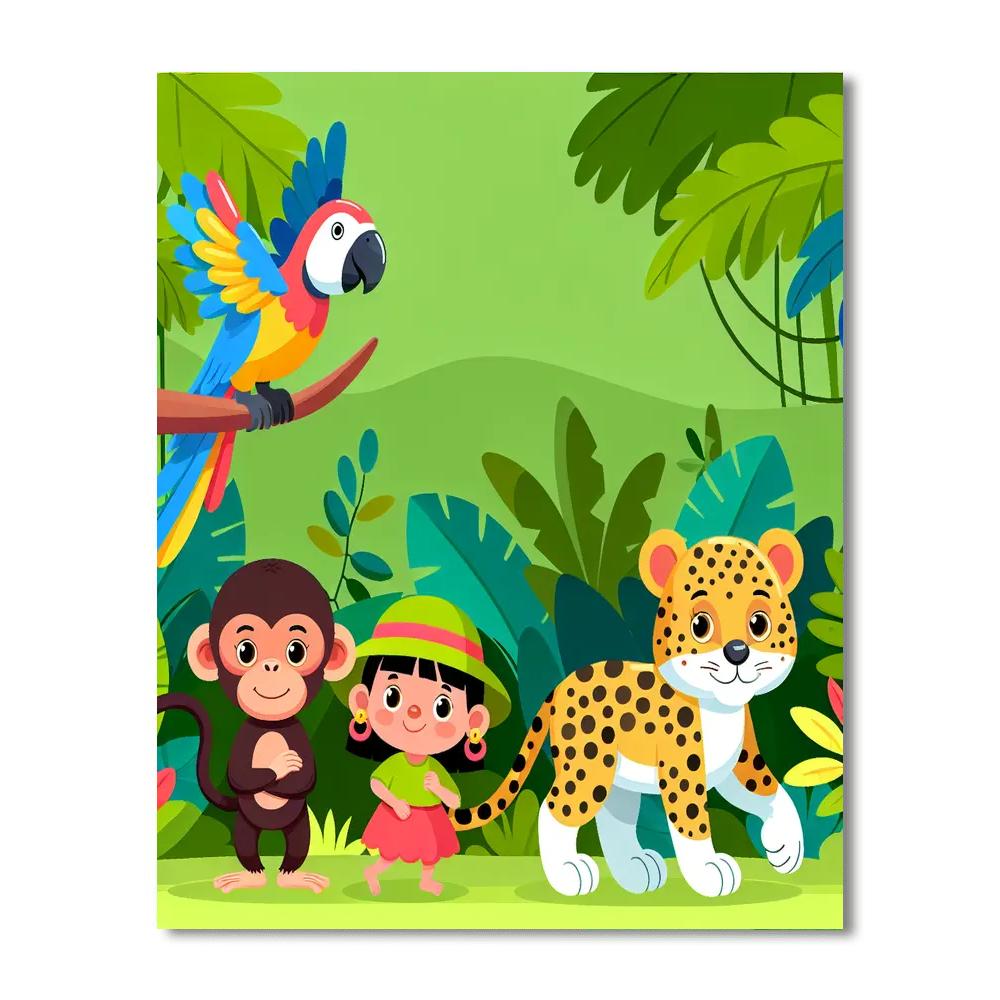 Jungle Discovery Mission Paint By Number