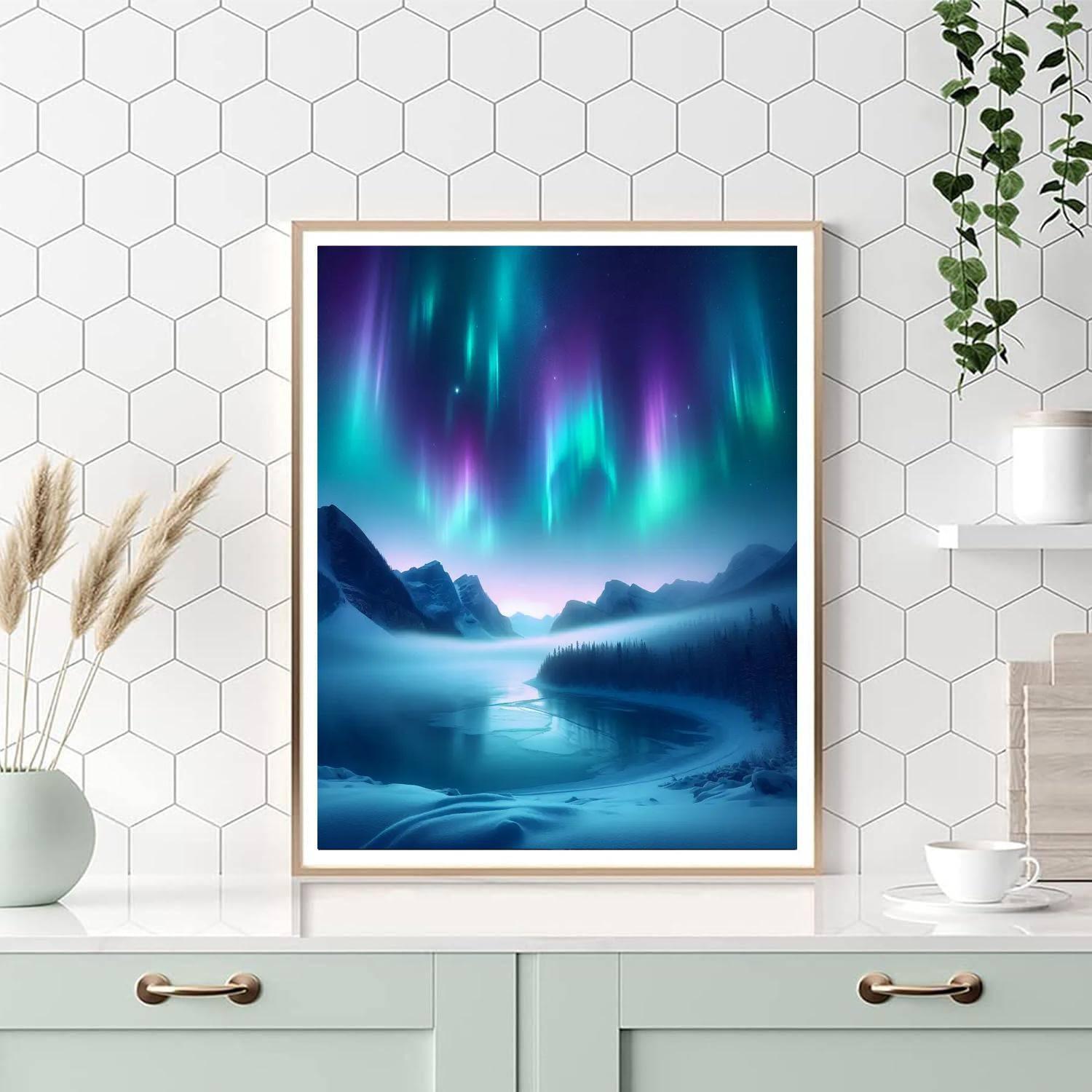 Serenade Of The Aurora Numbered Painting Kits