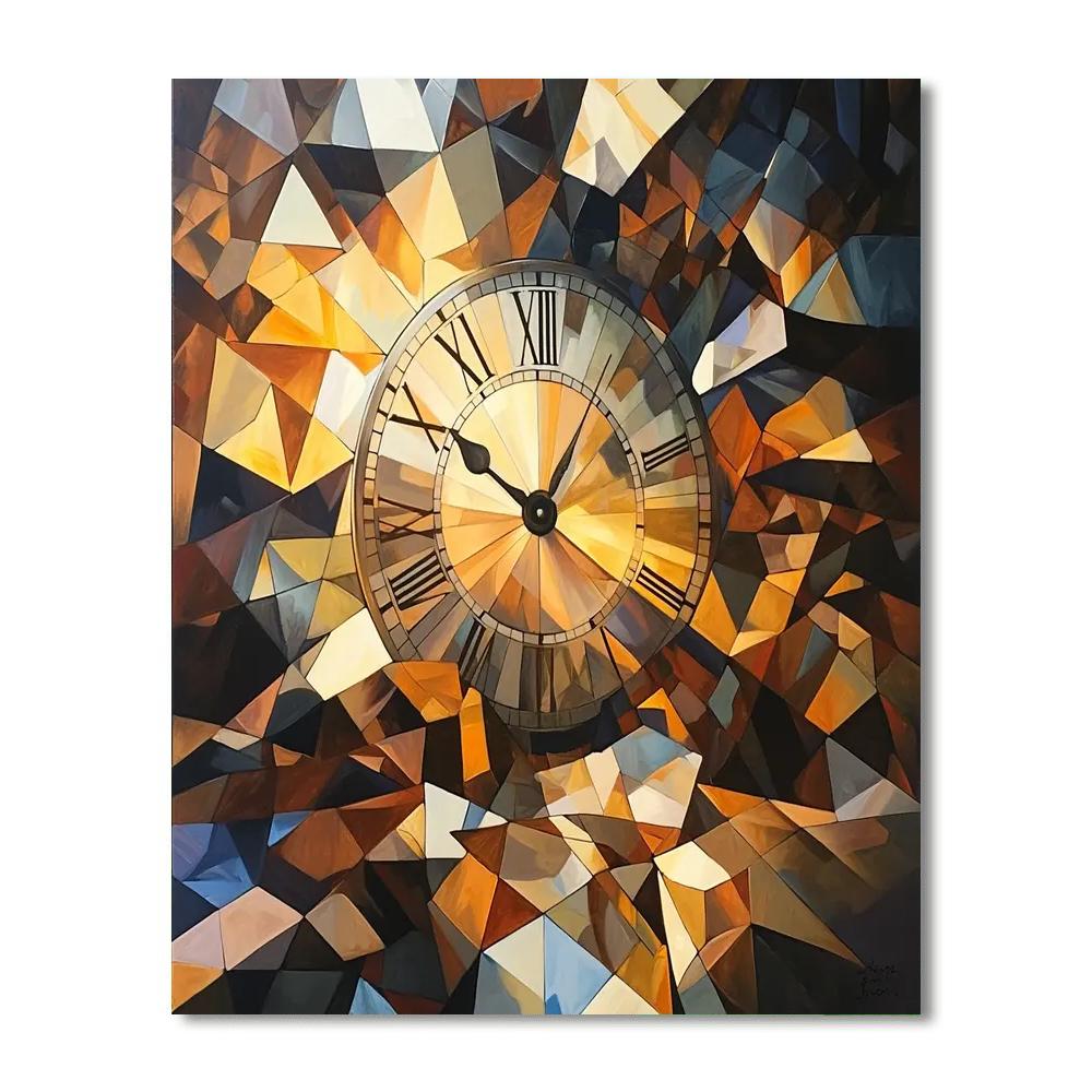 Caravaggio Inspired Mosaic Of Time  Paint By Numbers Kits