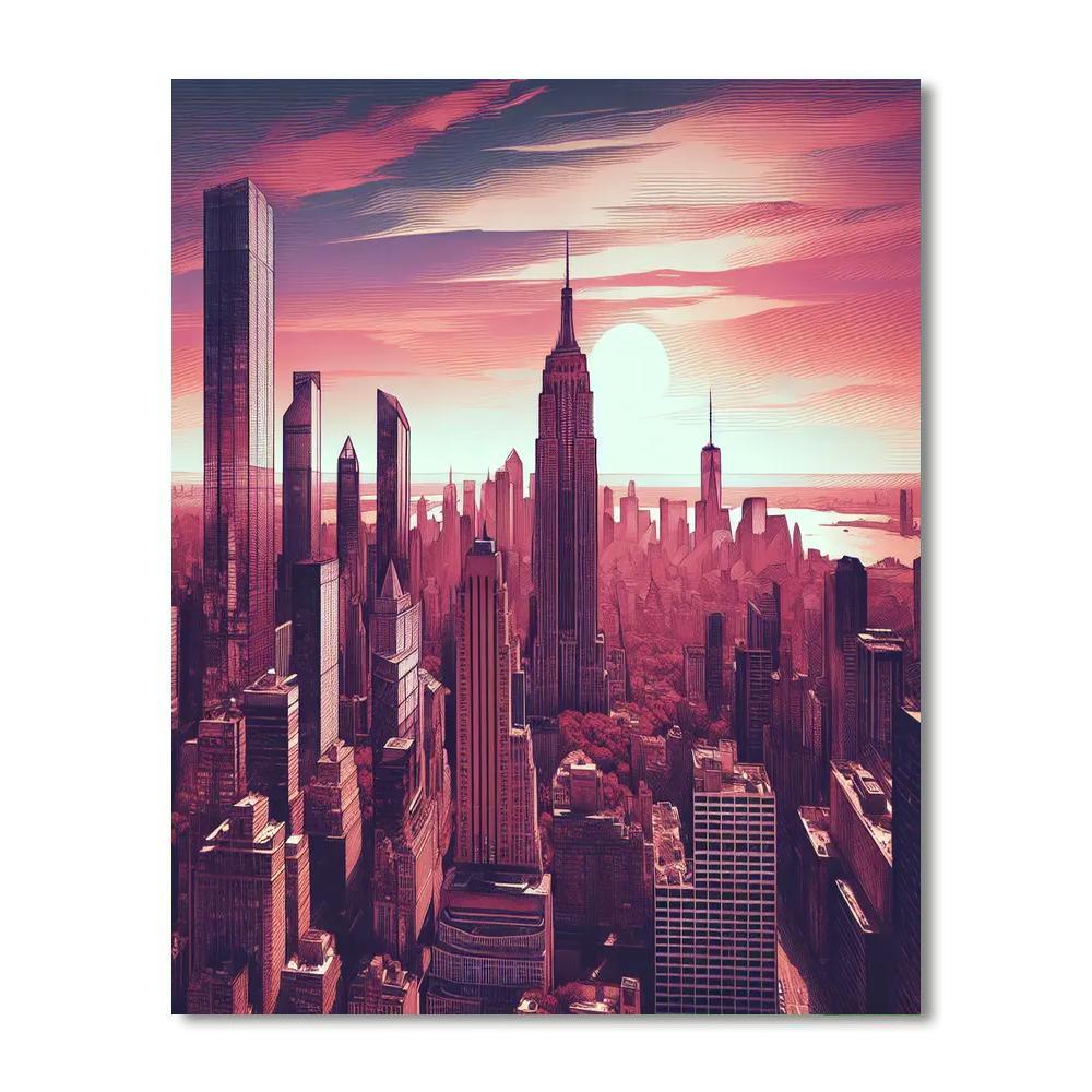 Timeless New York - DIY Painting By Numbers Kit – Artistry Rack