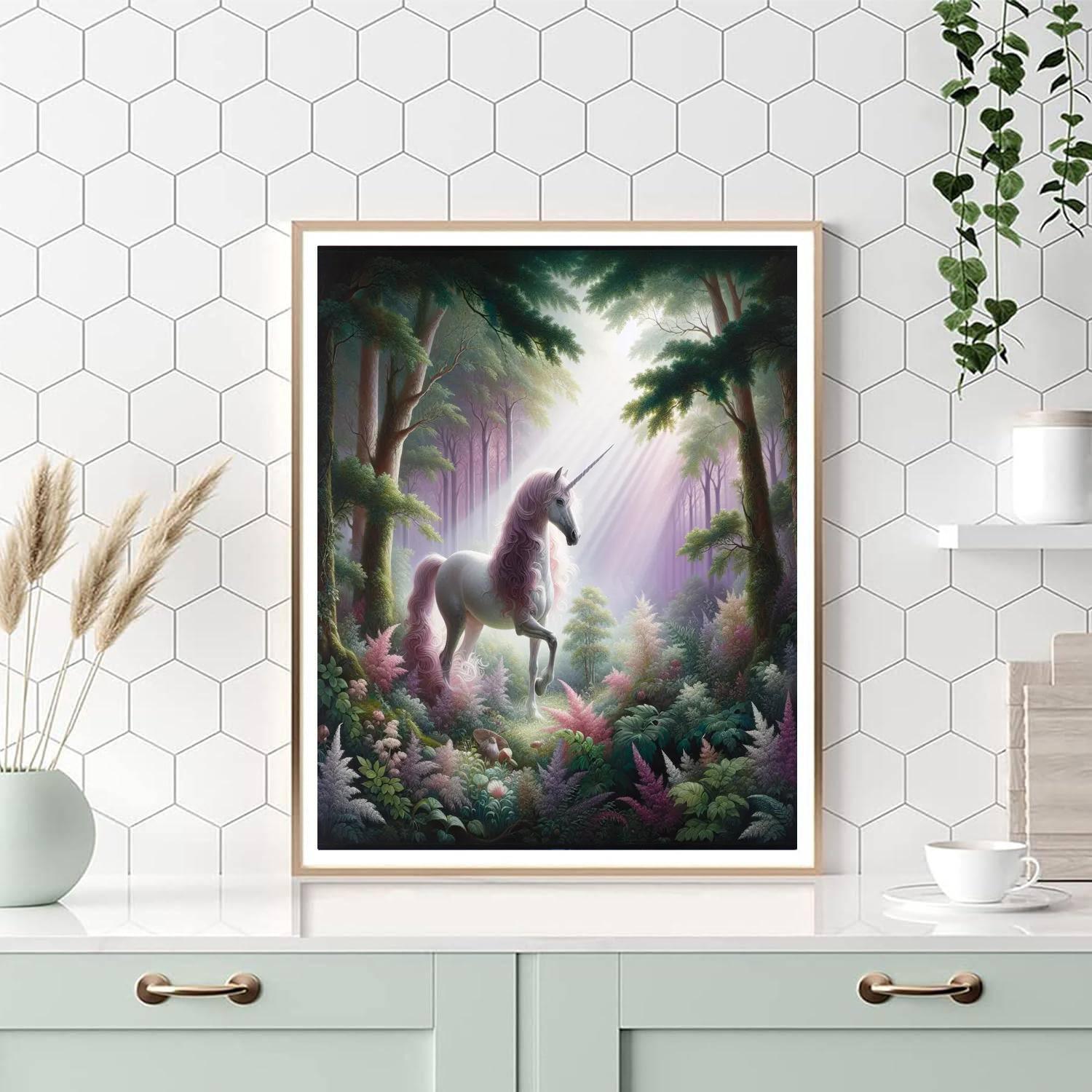 Unicorn's Enchantment Paint By Numbers