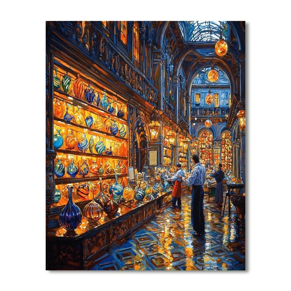 Murano Glass Museum - Venice Painting Number Kit