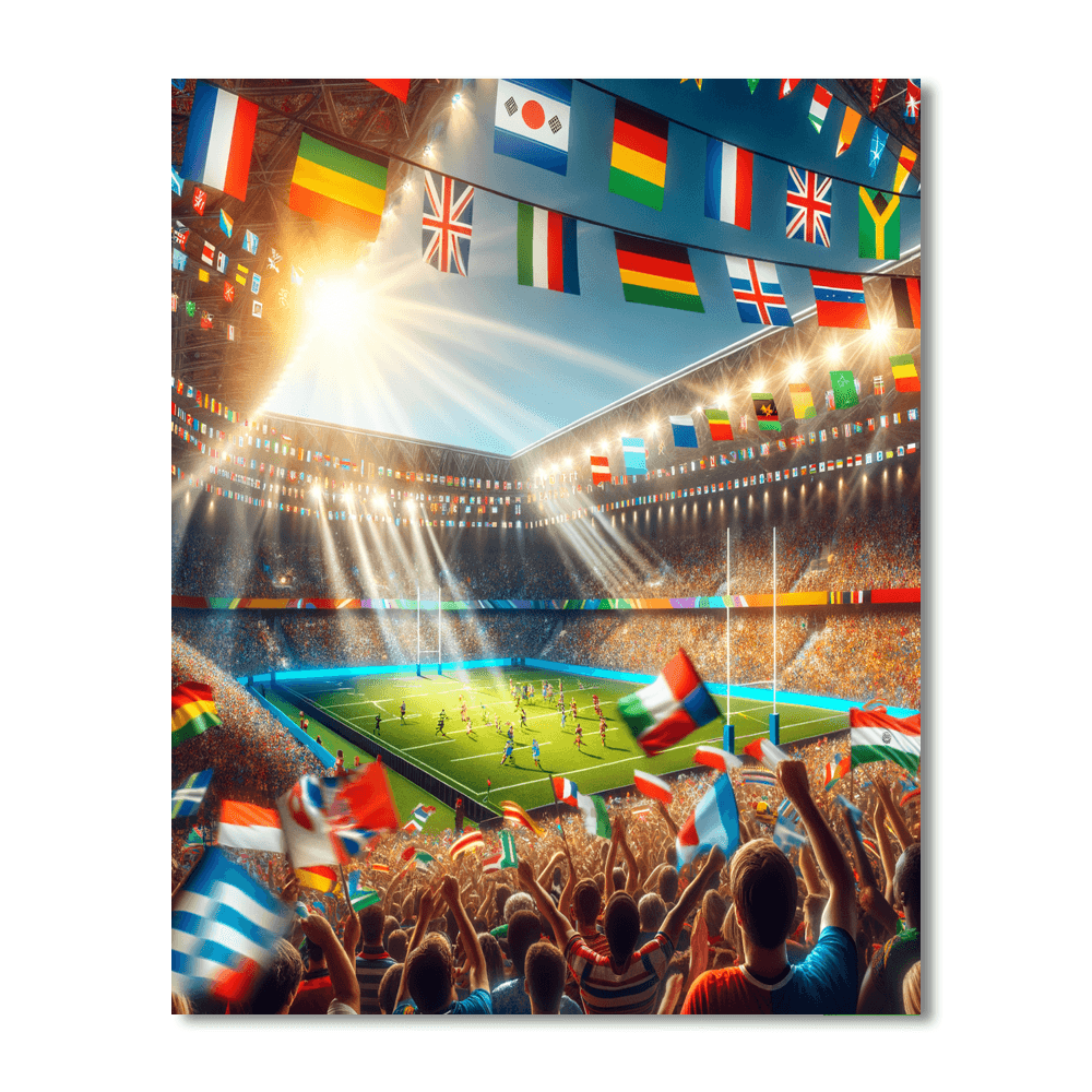 Rugby World Cup Paint By Numbers Kits