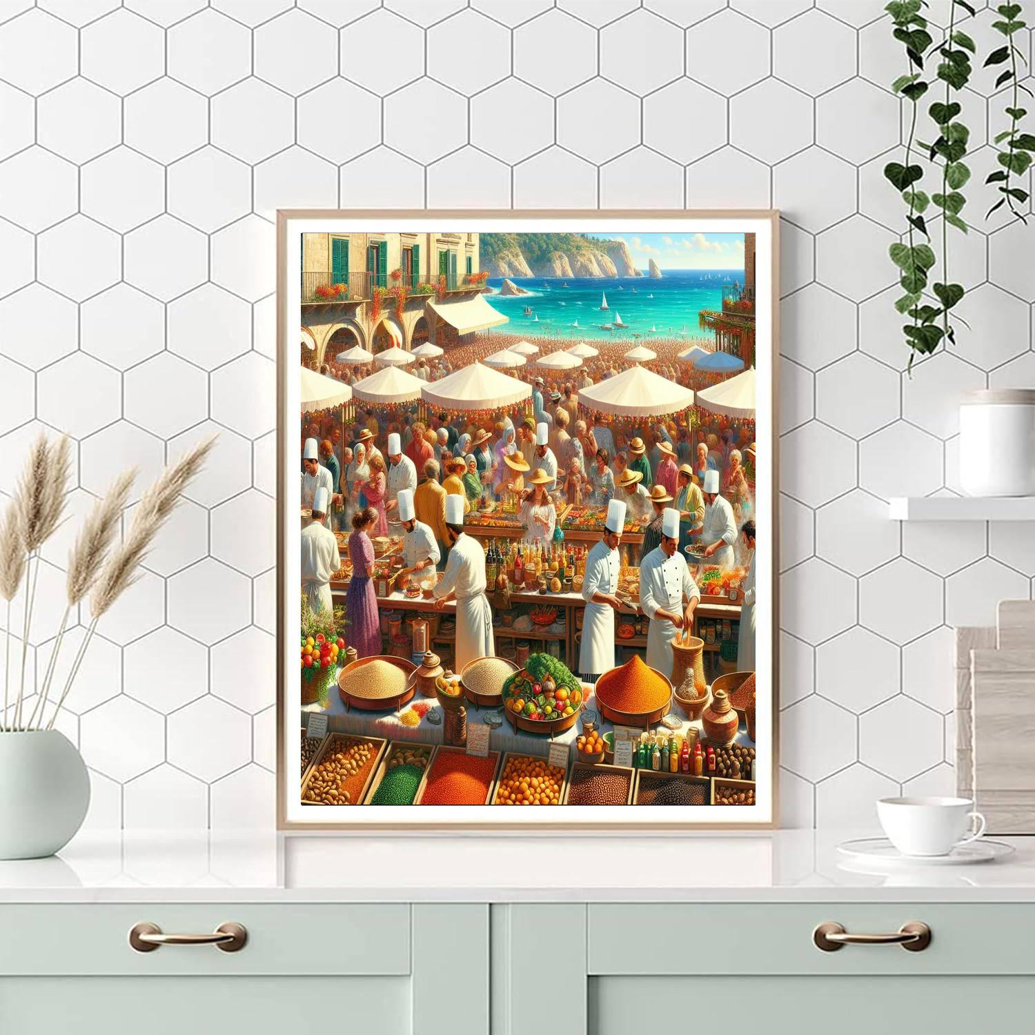 San Vito Lo Capo Cous Cous Fest - Italy DIY Paint By Numbers