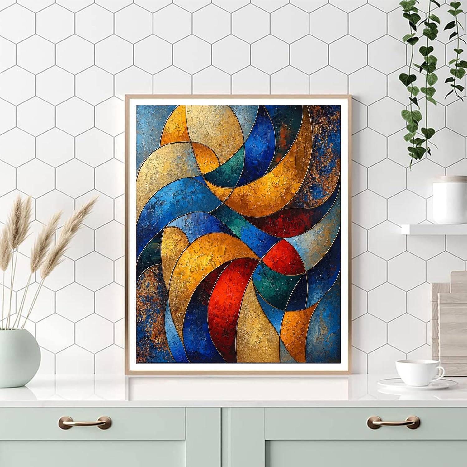 Gustav Klimt Inspired Ethereal Emotions  DIY Paint By Numbers