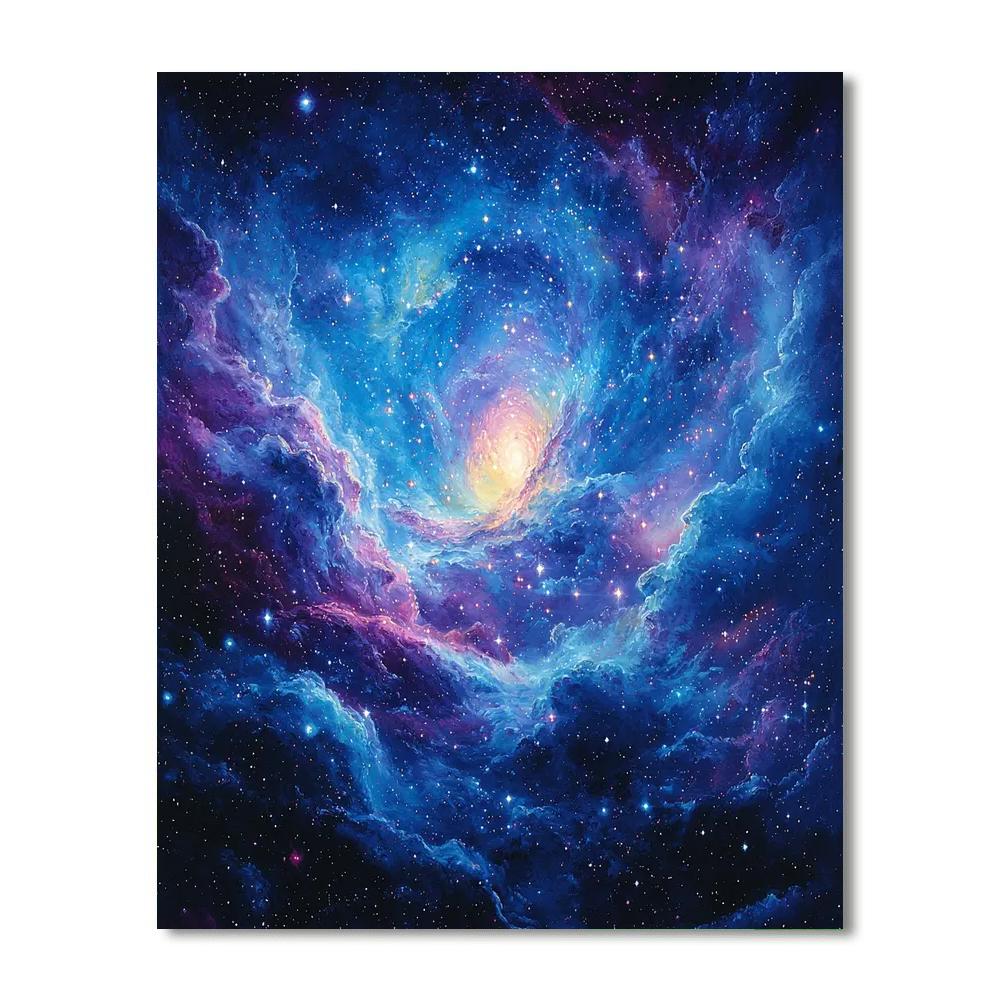 Paul Cézanne Inspired Stellar Reflections  Paint By Numbers Kits