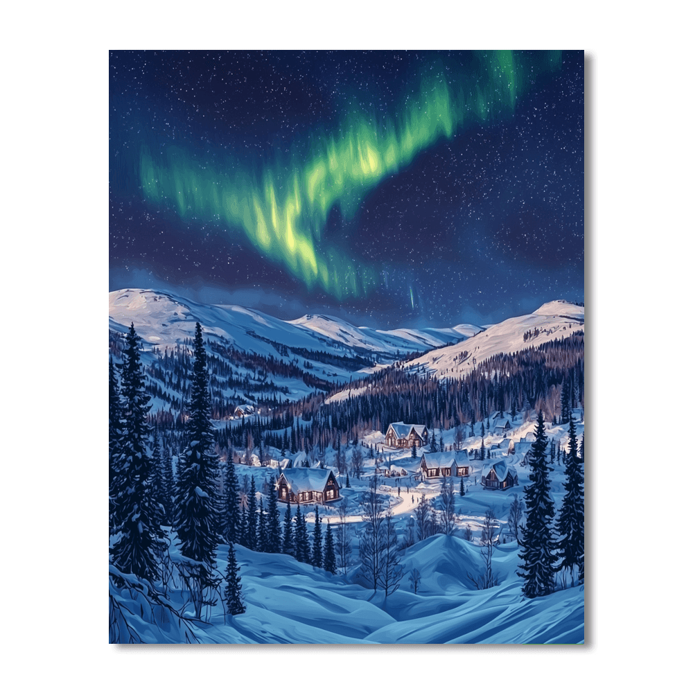 Lapland Painting By Numbers Kit