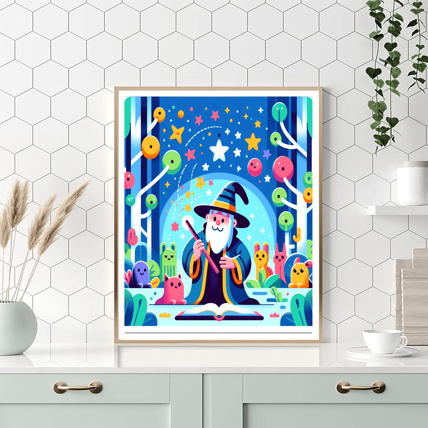 Magical Wizard World Numbered Painting Kits