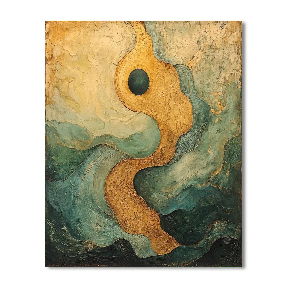 Max Ernst Inspired Nature's Enigma  Paint By Numbers