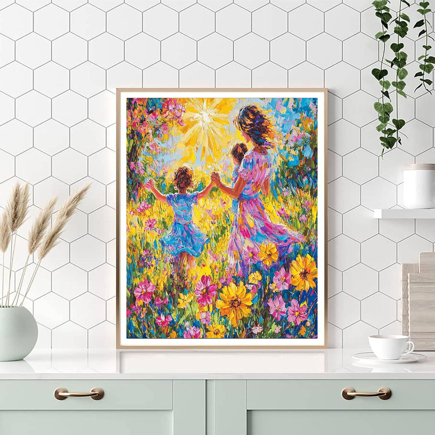 Dancing In The Sunlight Painting By Numbers Kit