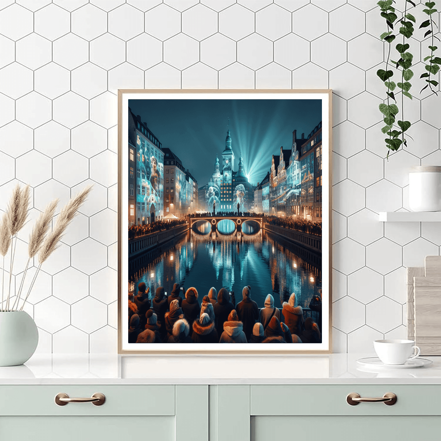 Copenhagen Light Festival - Denmark Paint By Number